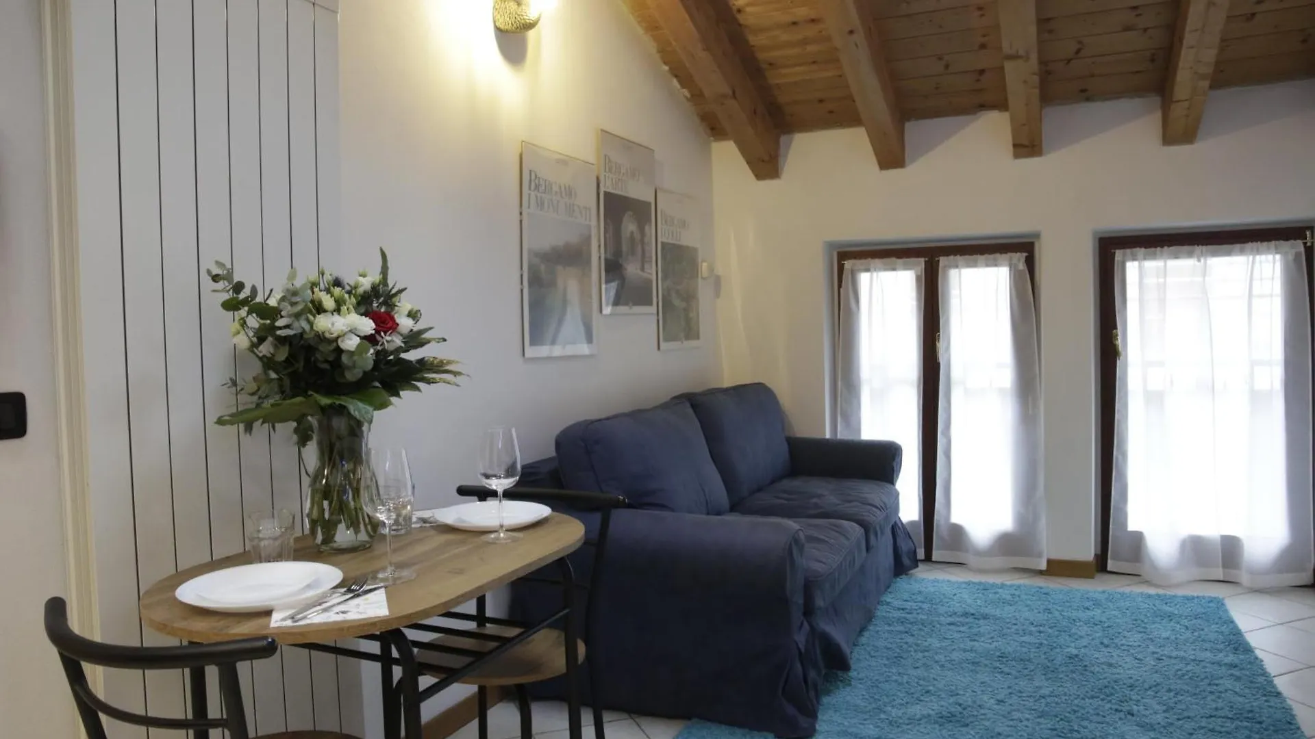 Apartament Midnight Blues For 3 People Near The Airport Azzano San Paolo